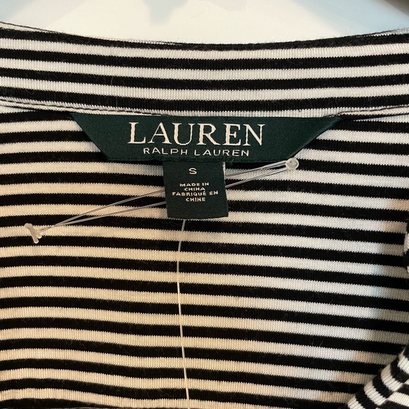 NWOT Lauren Ralph Lauren Jersey Top Size Small - Picture 5 of 7
